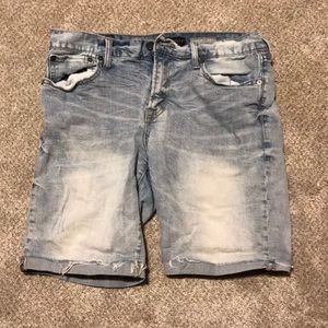 Blue Jean cutoff shorts